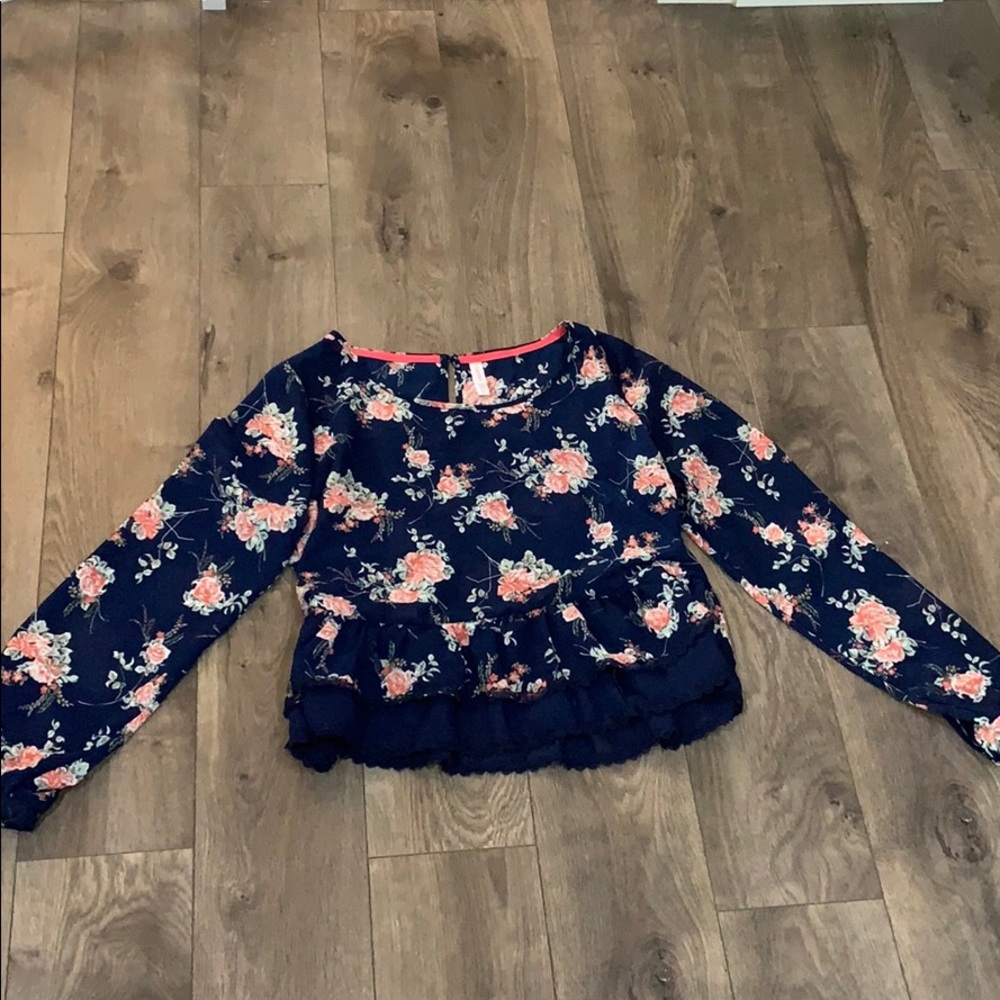 Floral Dress Shirt